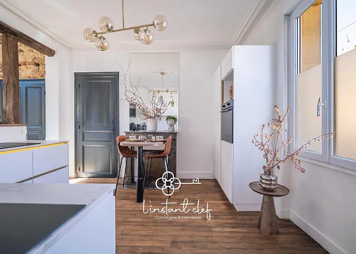 펜션 Havre De Paix Avec Jacuzzi - Hyper-centre Du Mans