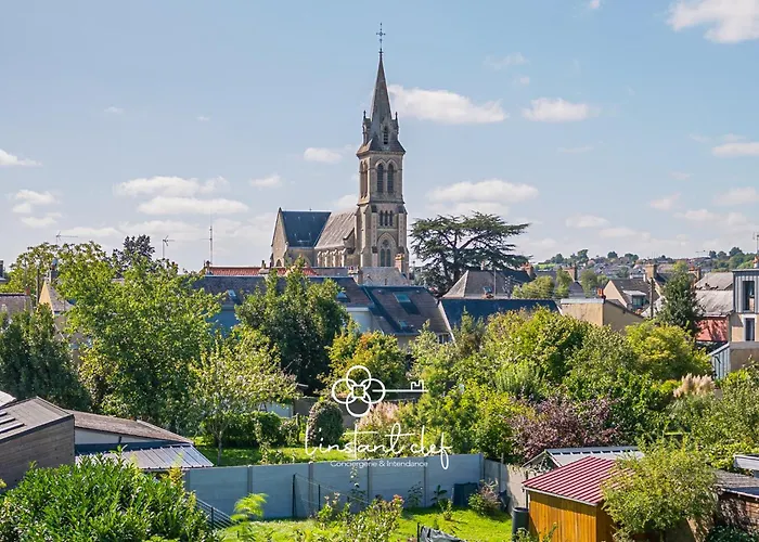 Havre De Paix Avec Jacuzzi - Hyper-centre Du Mans 펜션 *